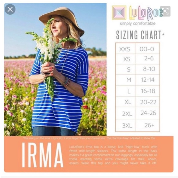 Lularoe Irma Tunic - GUC - Picture 5 of 5
